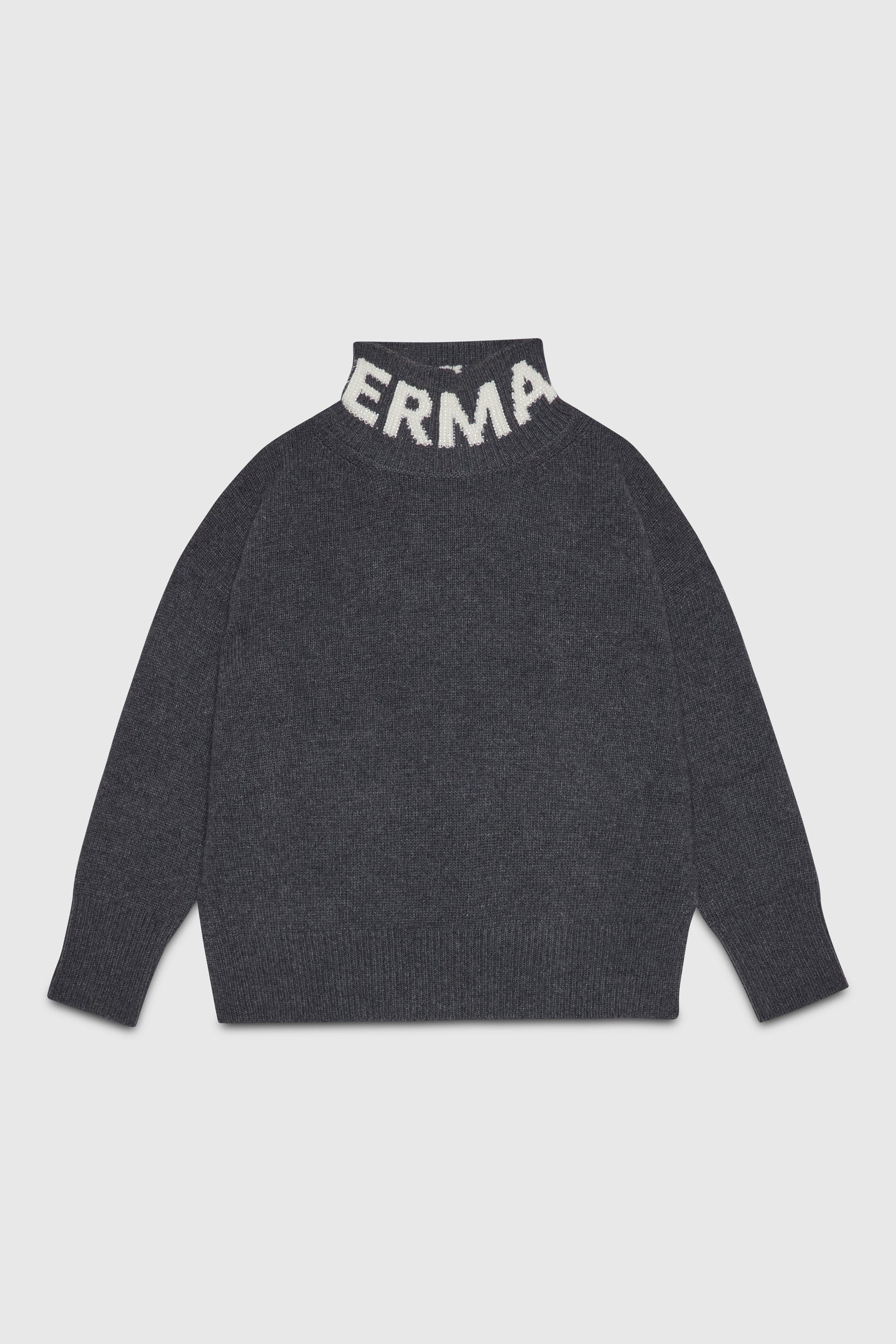 MAGLIA CON LOGO AL COLLO E CRISTALLI