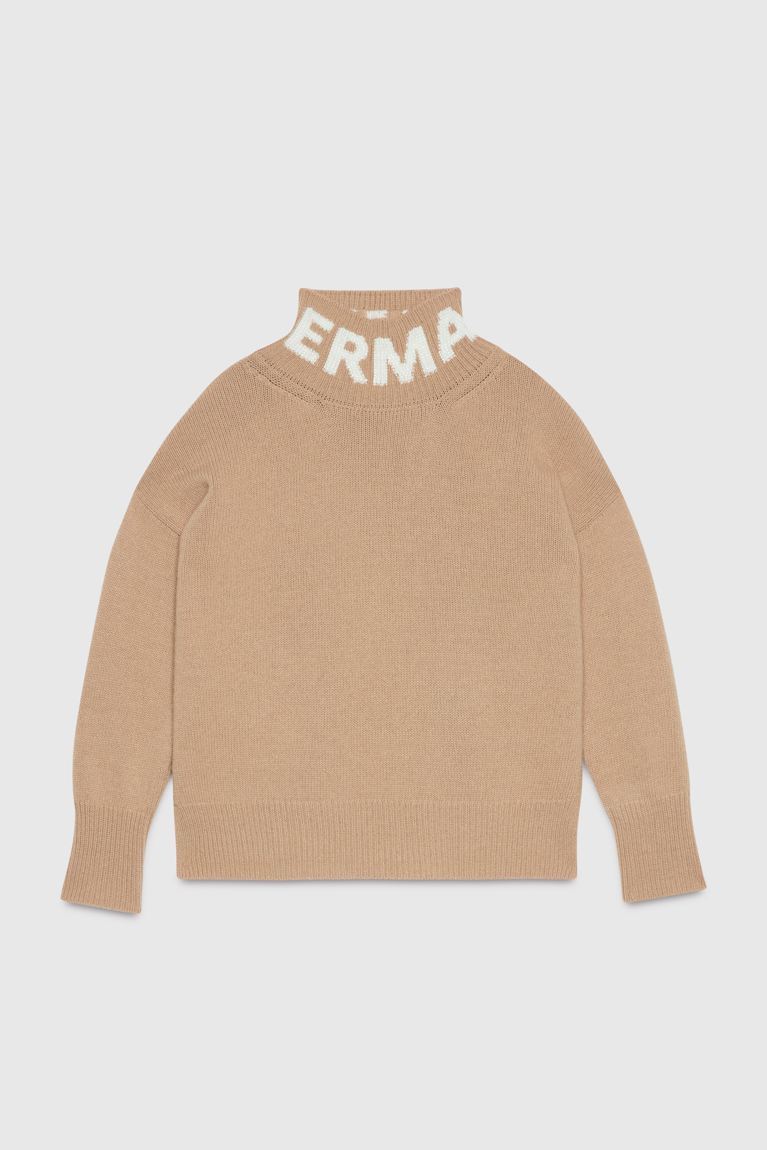 MAGLIA CON LOGO AL COLLO E CRISTALLI