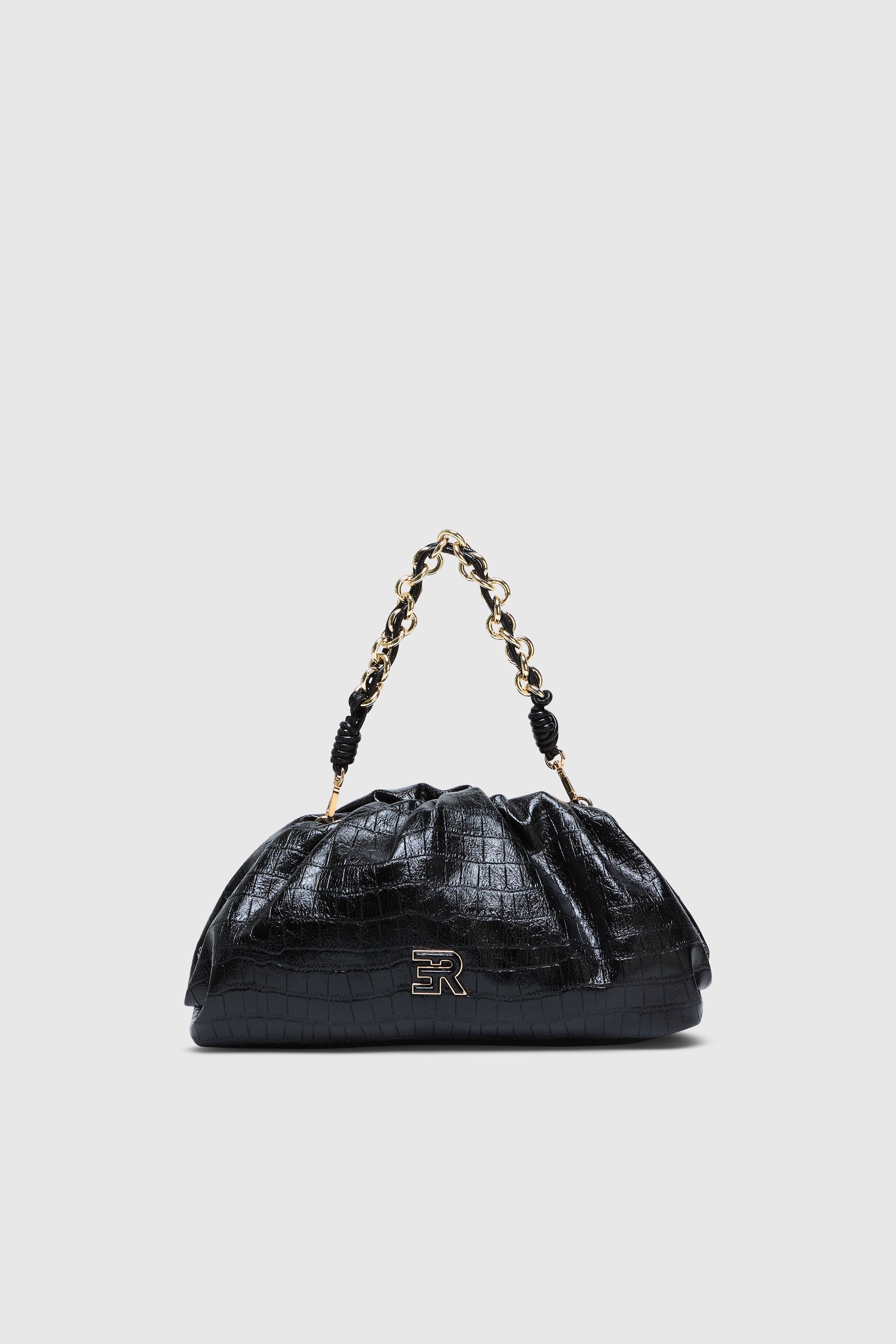 COCO PRINT POUCH BAG IN FAUX LEATHER