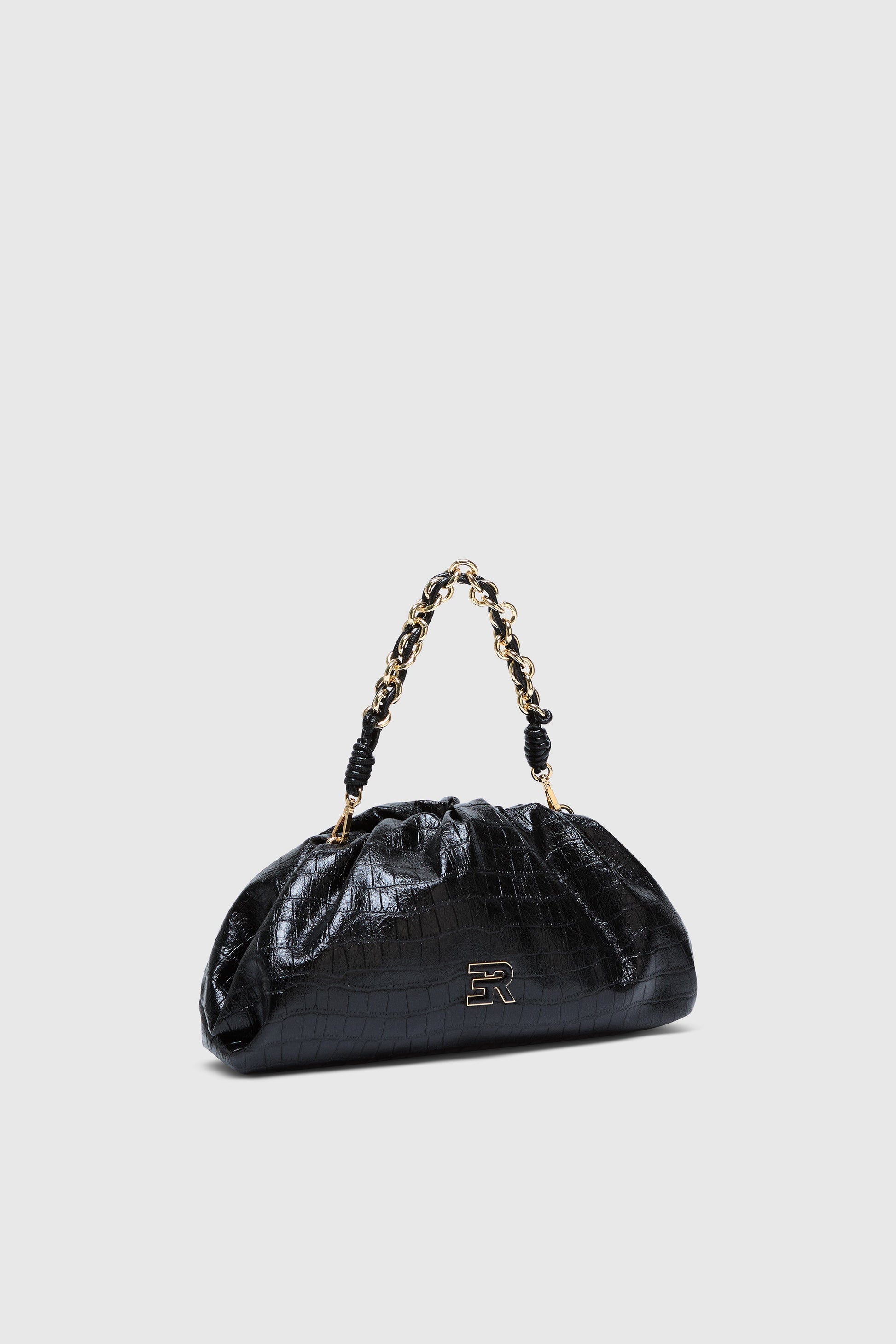 COCO PRINT POUCH BAG IN FAUX LEATHER