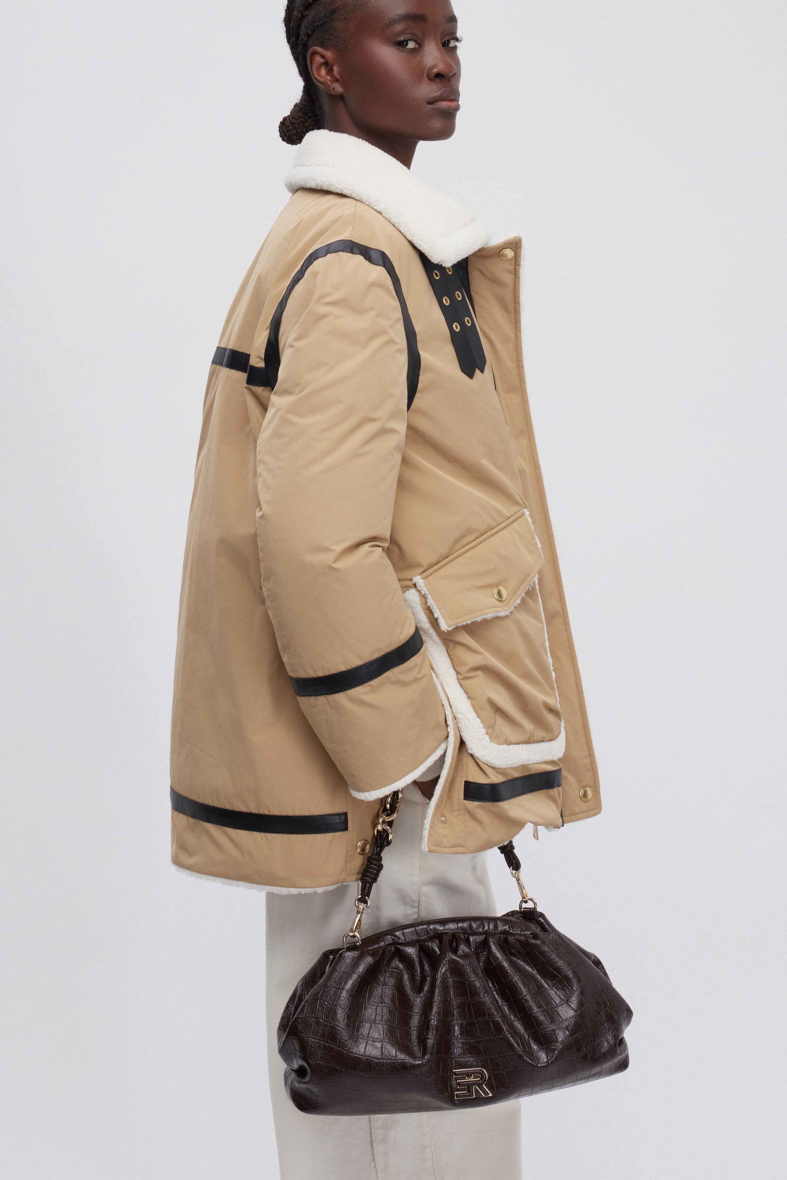 SAC EN SIMILICUIR IMPRIMĖ NOIX DE COCO