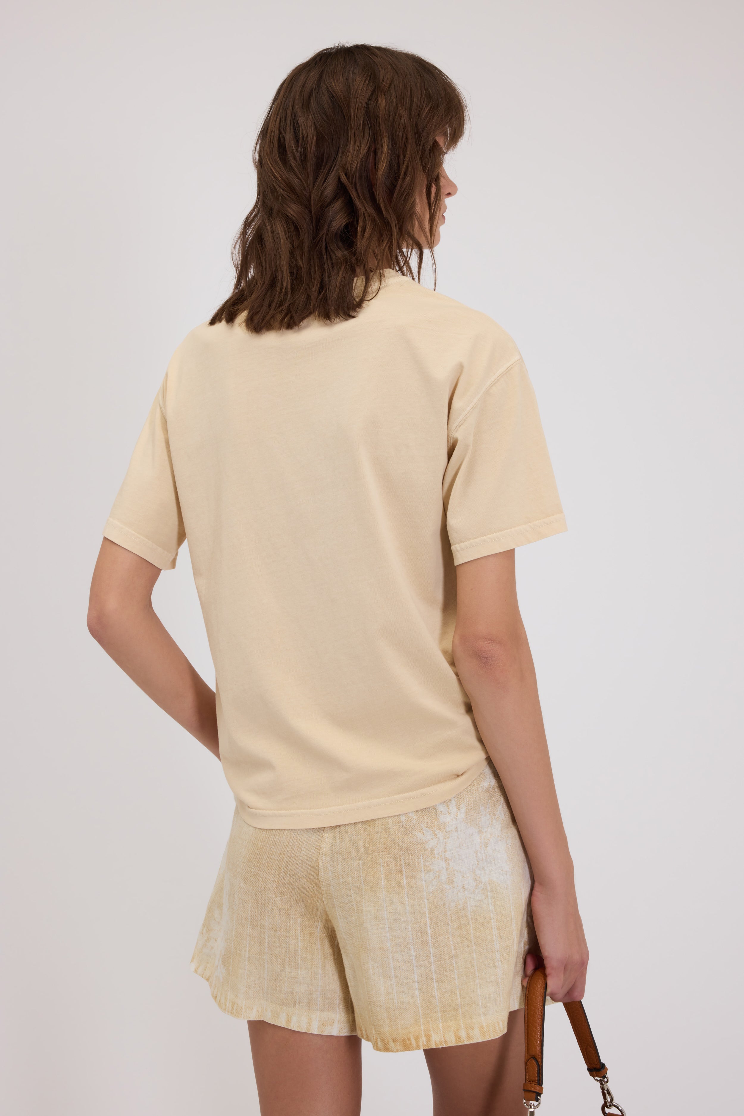 T-SHIRT IN JERSEY CON TASCHINO RICAMATO