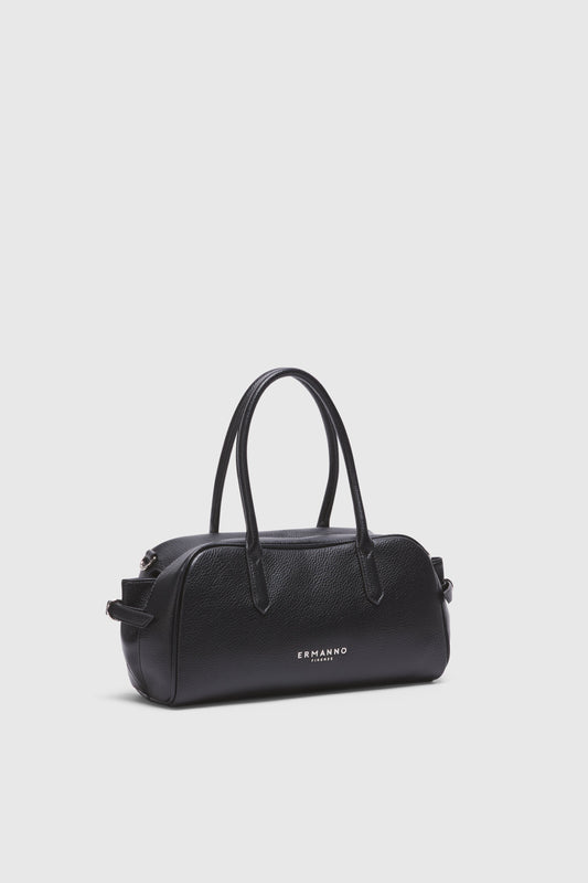 MEDIUM TOP HANDLE BAG WITH SIDE BUCKLES