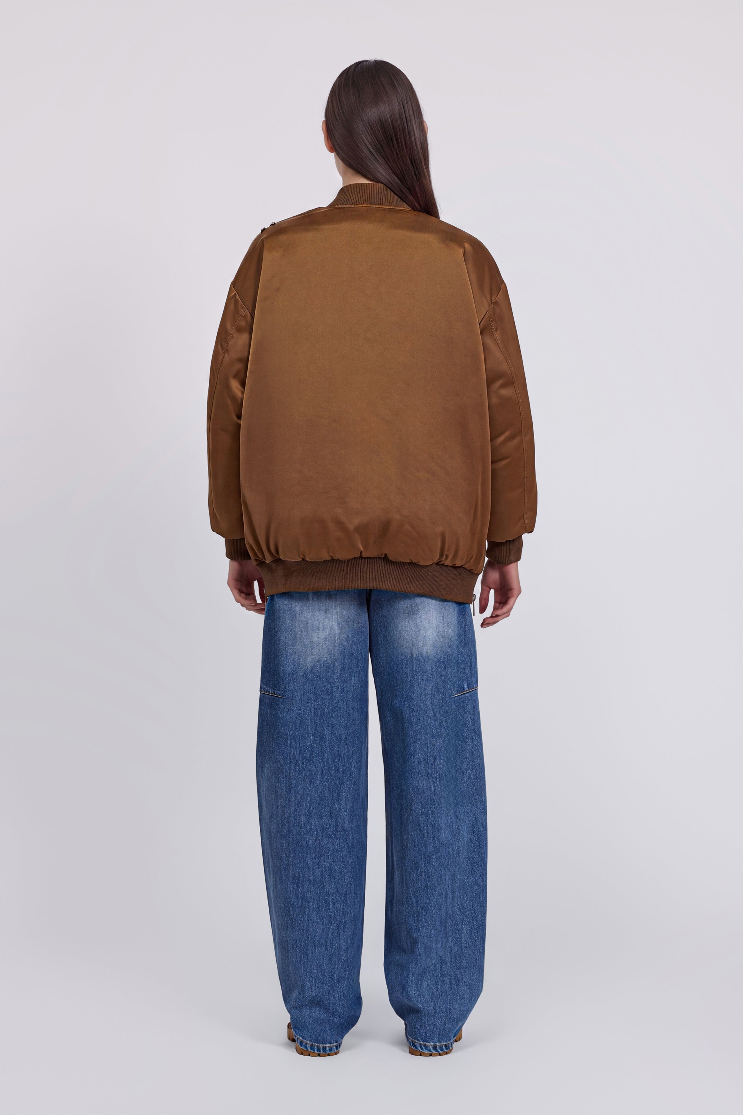 VESTE À BOMBER AVEC BRODERIES BIJOU
