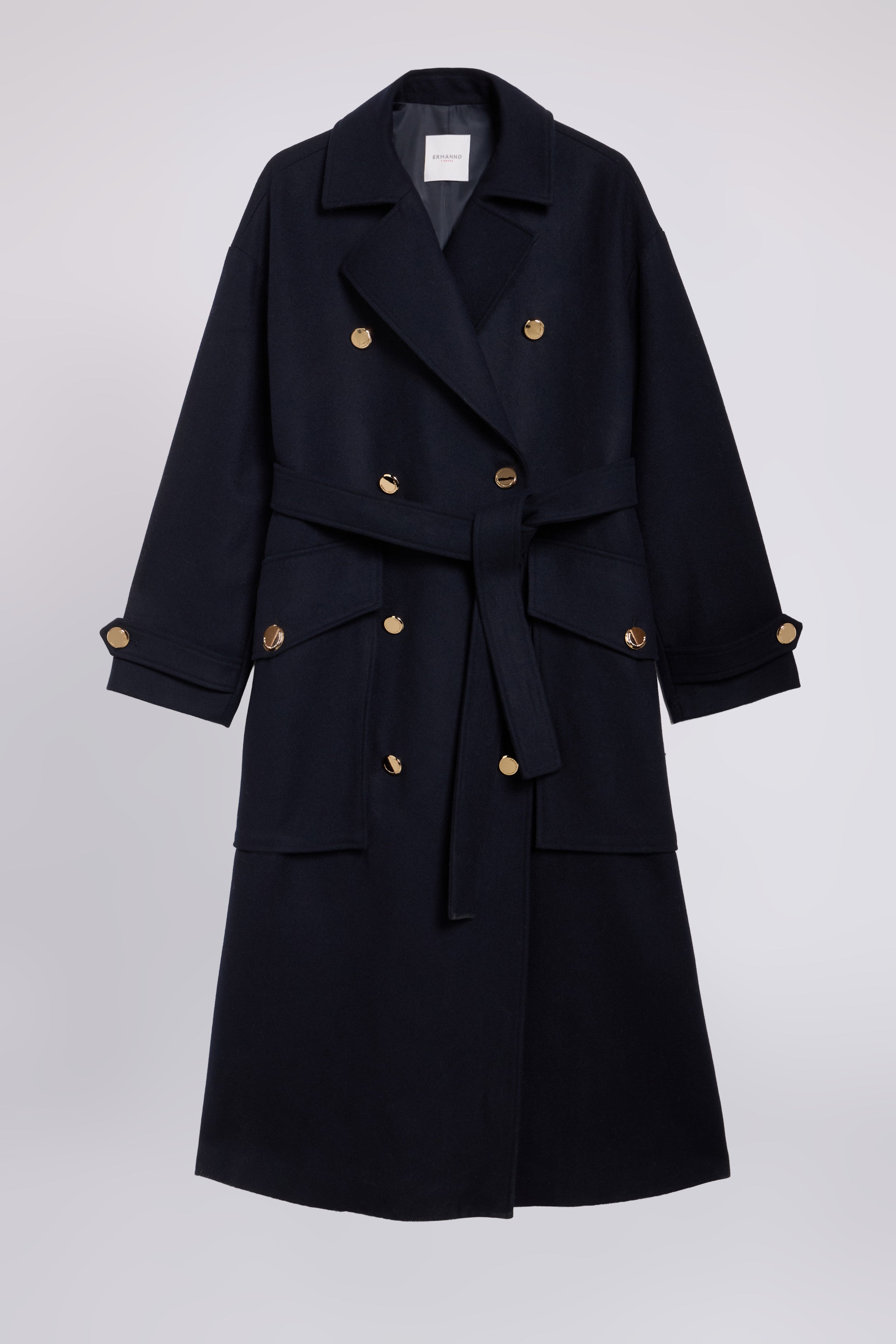 MANTEAU LONG AVEC CEINTURE