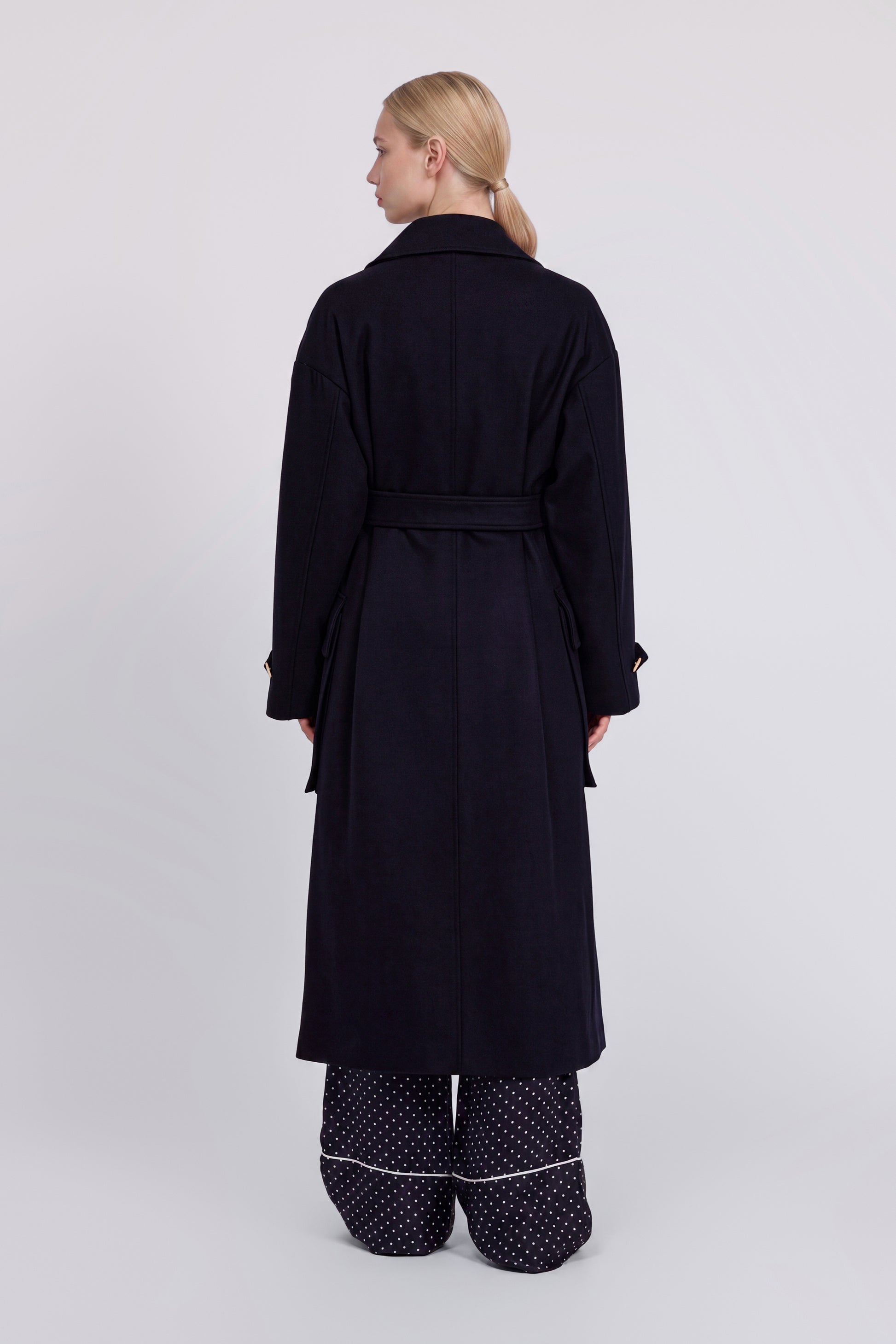 MANTEAU LONG AVEC CEINTURE