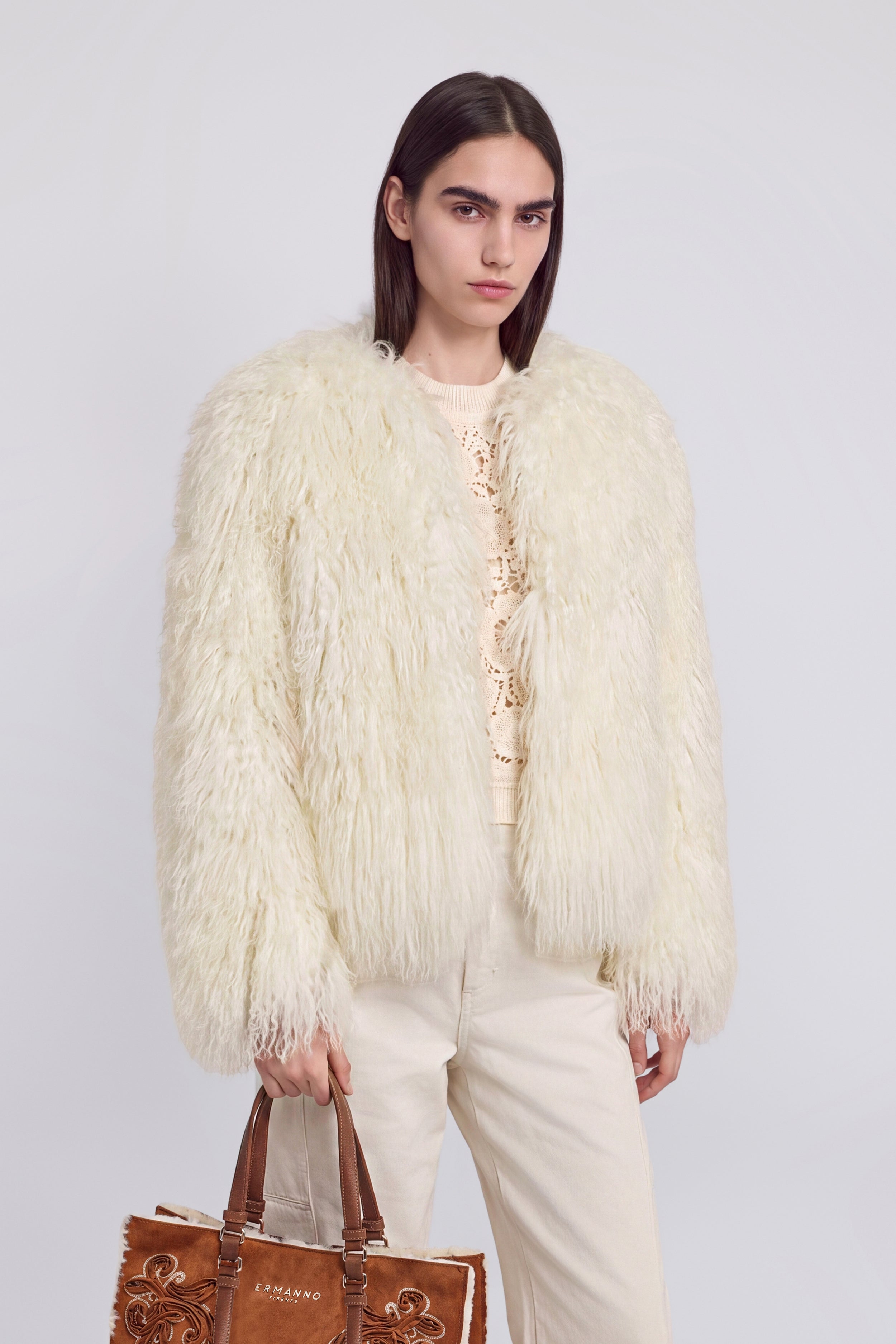 GENUINE MONGOLIAN FUR COAT