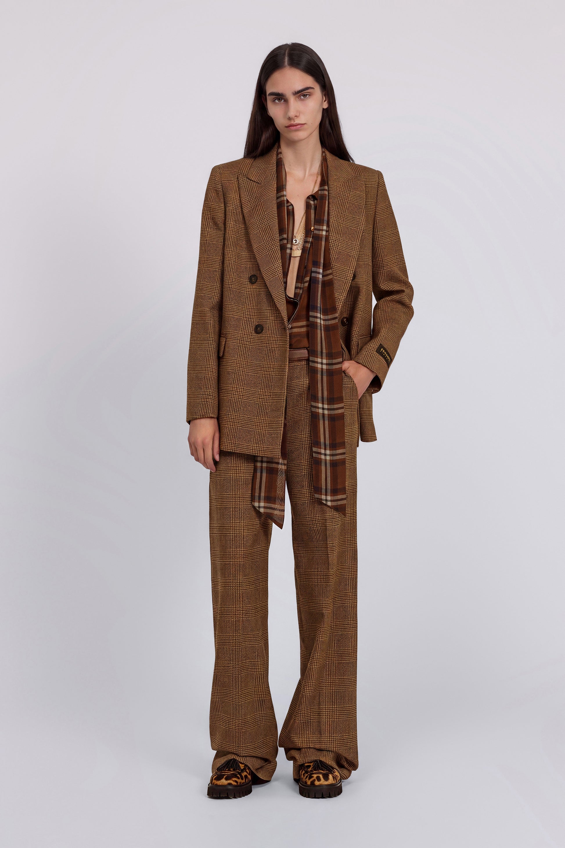 BLAZER DOPPIOPETTO IN PRINCIPE DI GALLES