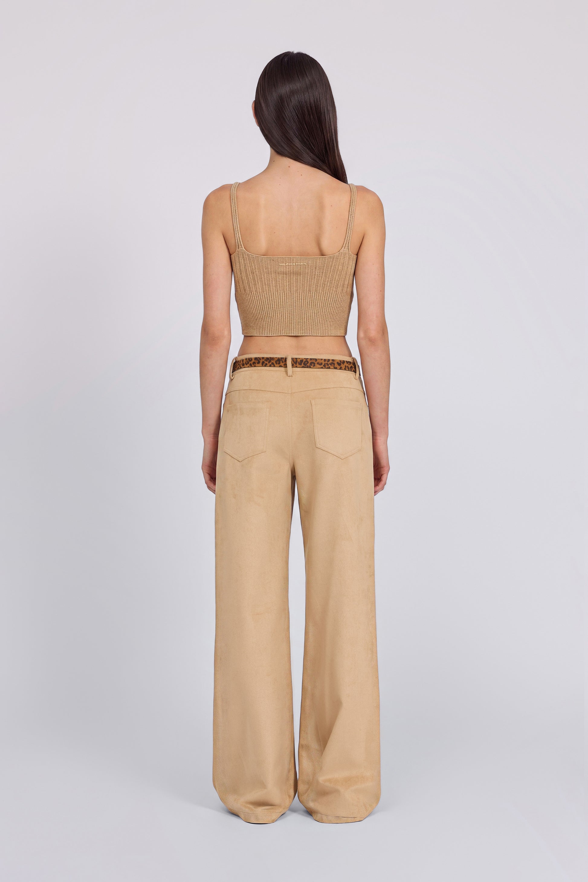 TOP IN MAGLIA CON PIZZO RICAMATO