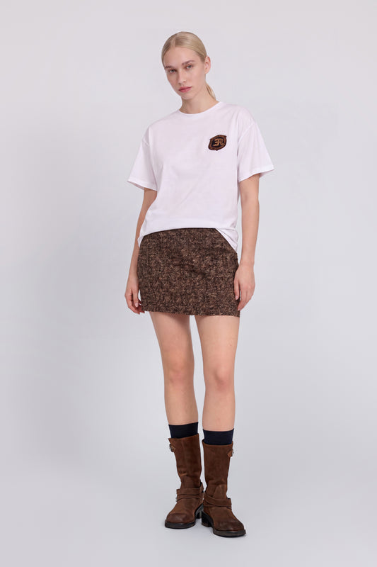 T-SHIRT DI JERSEY CON LOGO GIOIELLO