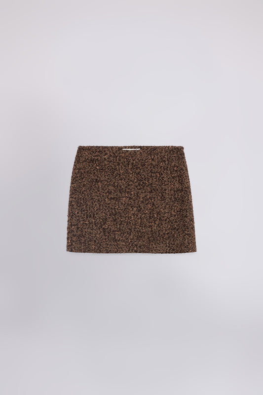 TWEED BOUCLÉ MINI SKIRT