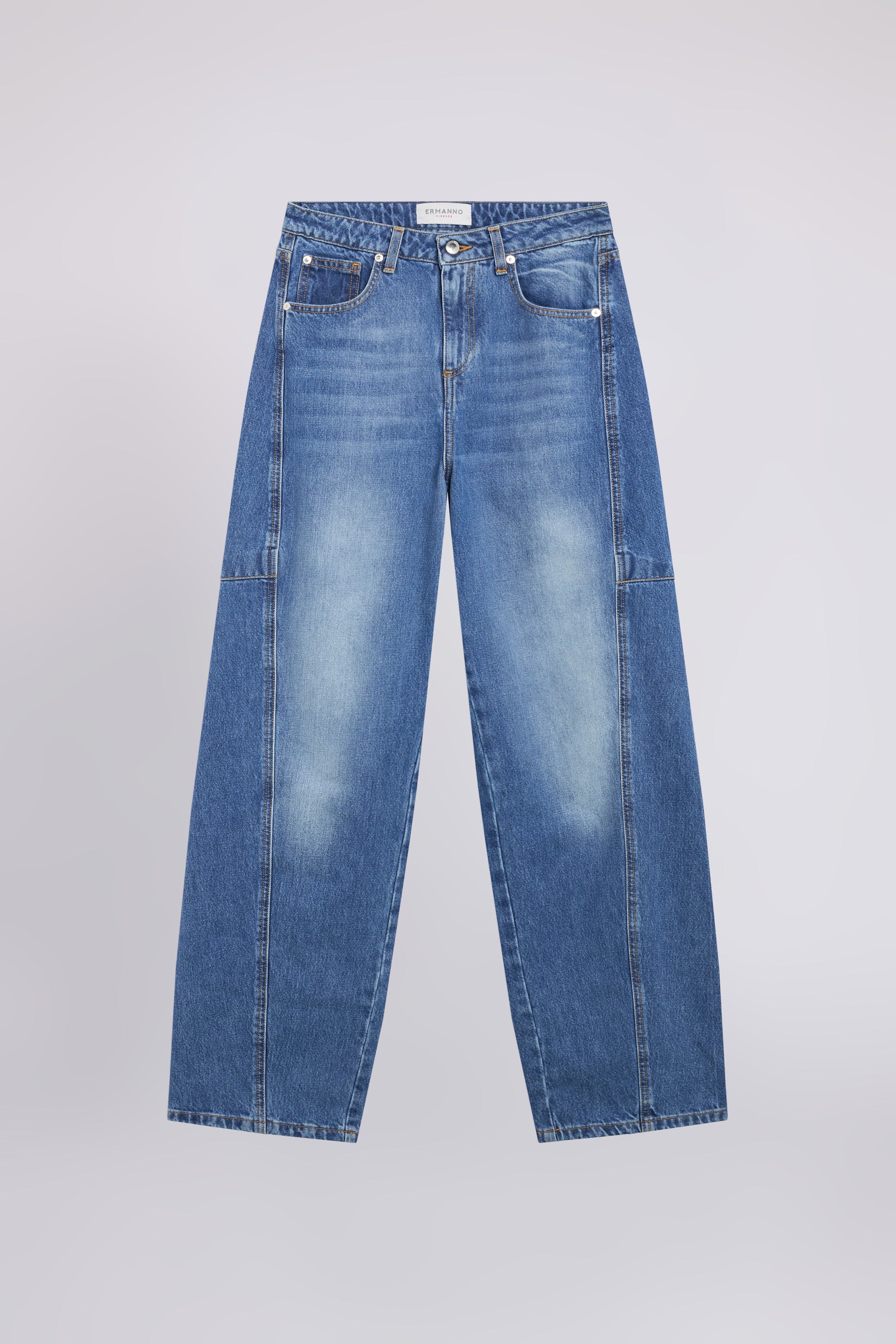 JEAN BARREL MEDIUM WASH