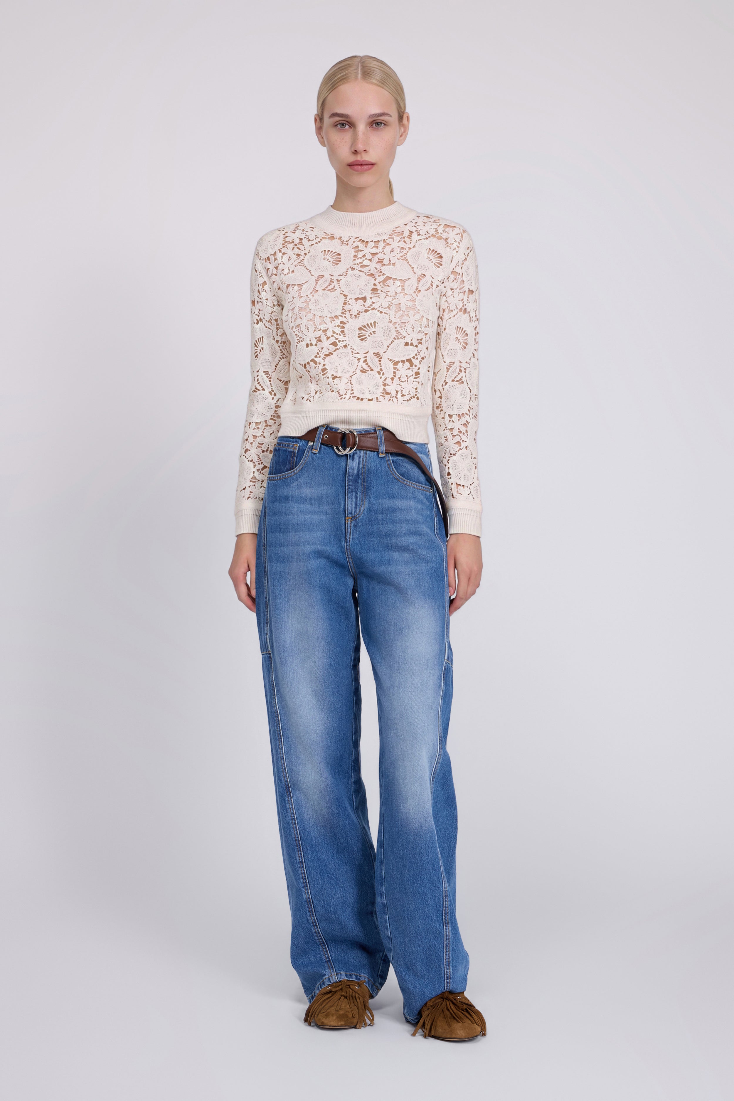 JEAN BARREL MEDIUM WASH
