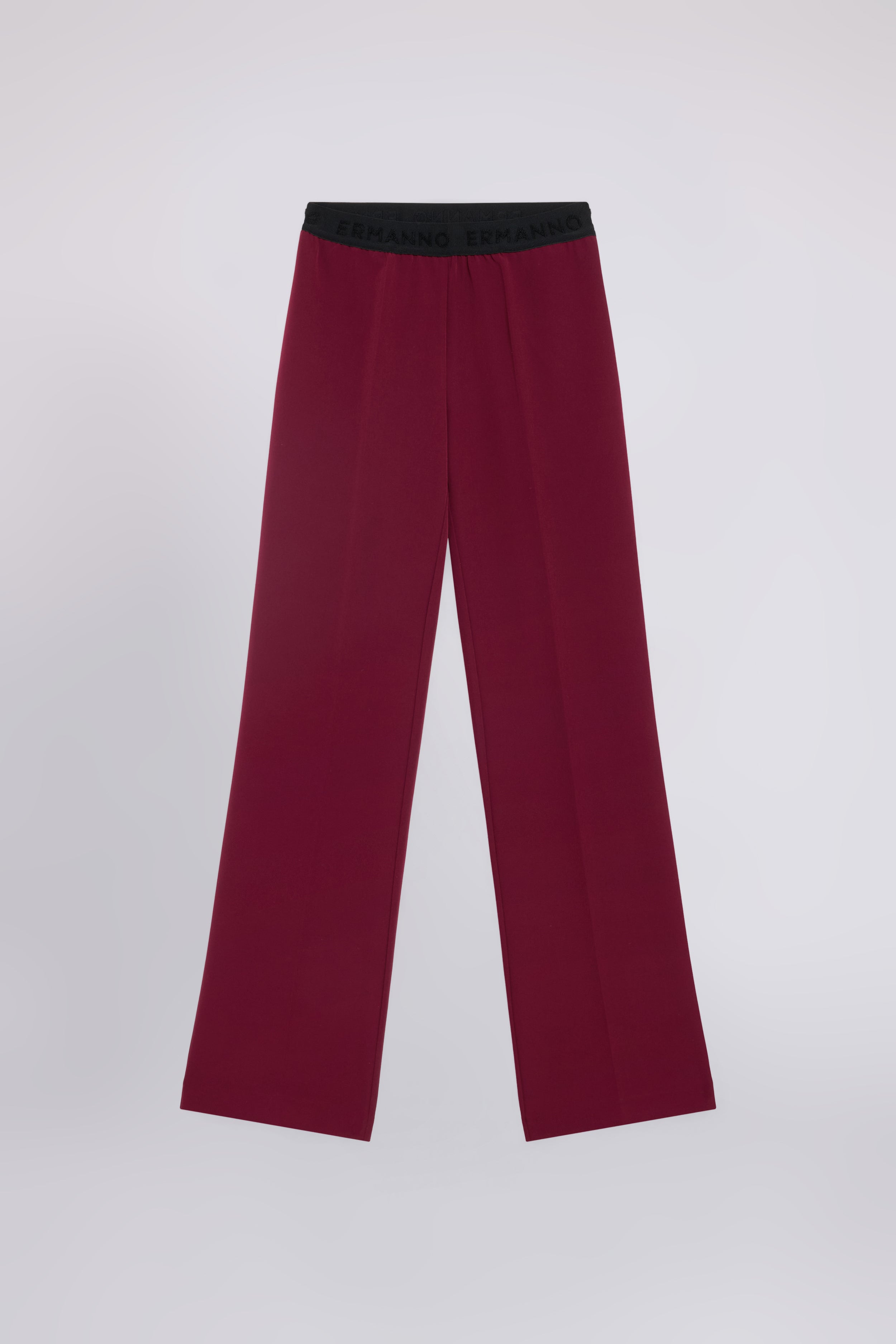 PANTALONI STRETCH CON ELASTICO LOGATO