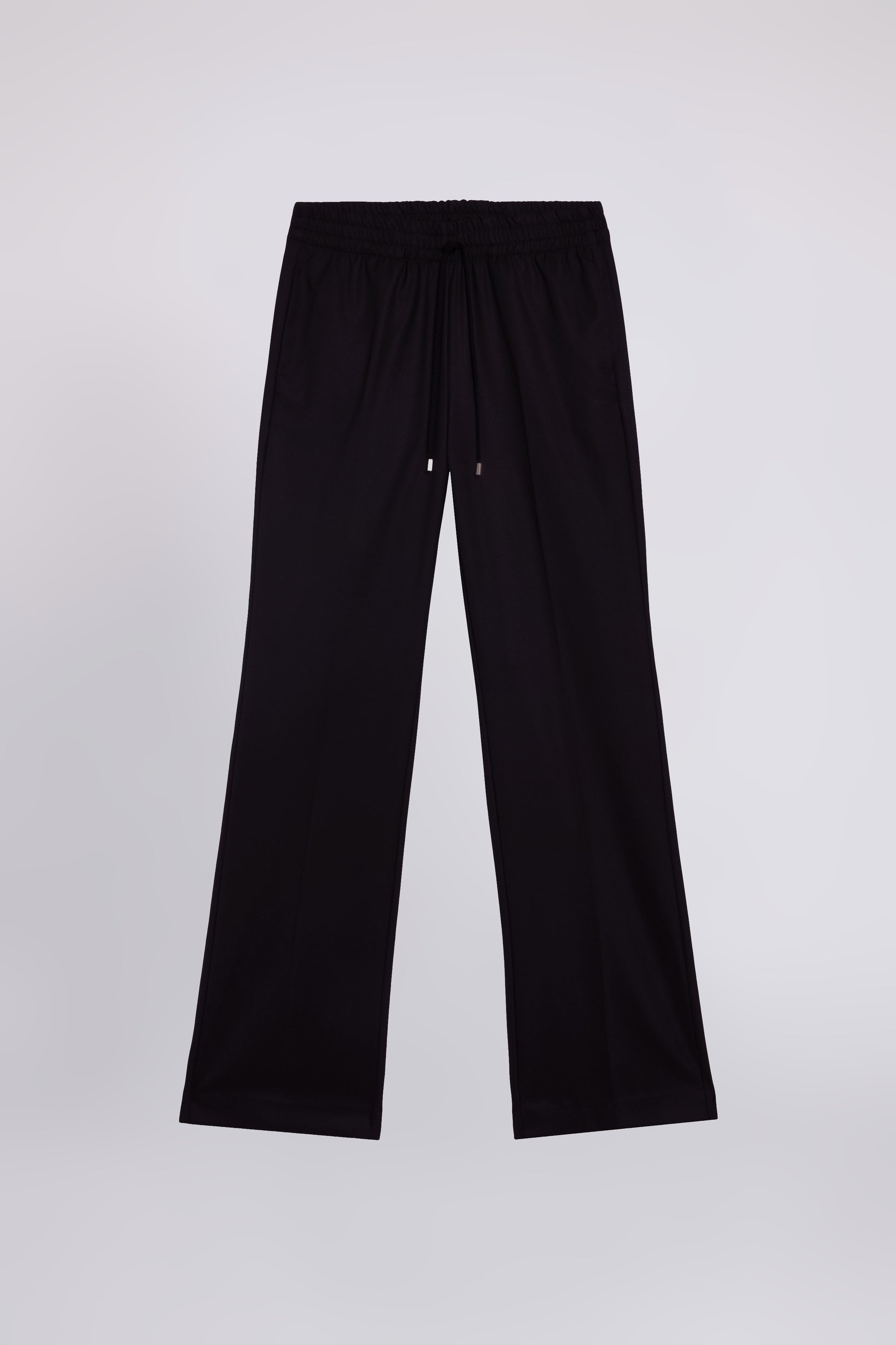 PANTALON EN FLANELLE AVEC TAILLE ÉLASTIQUE ET COULISSE