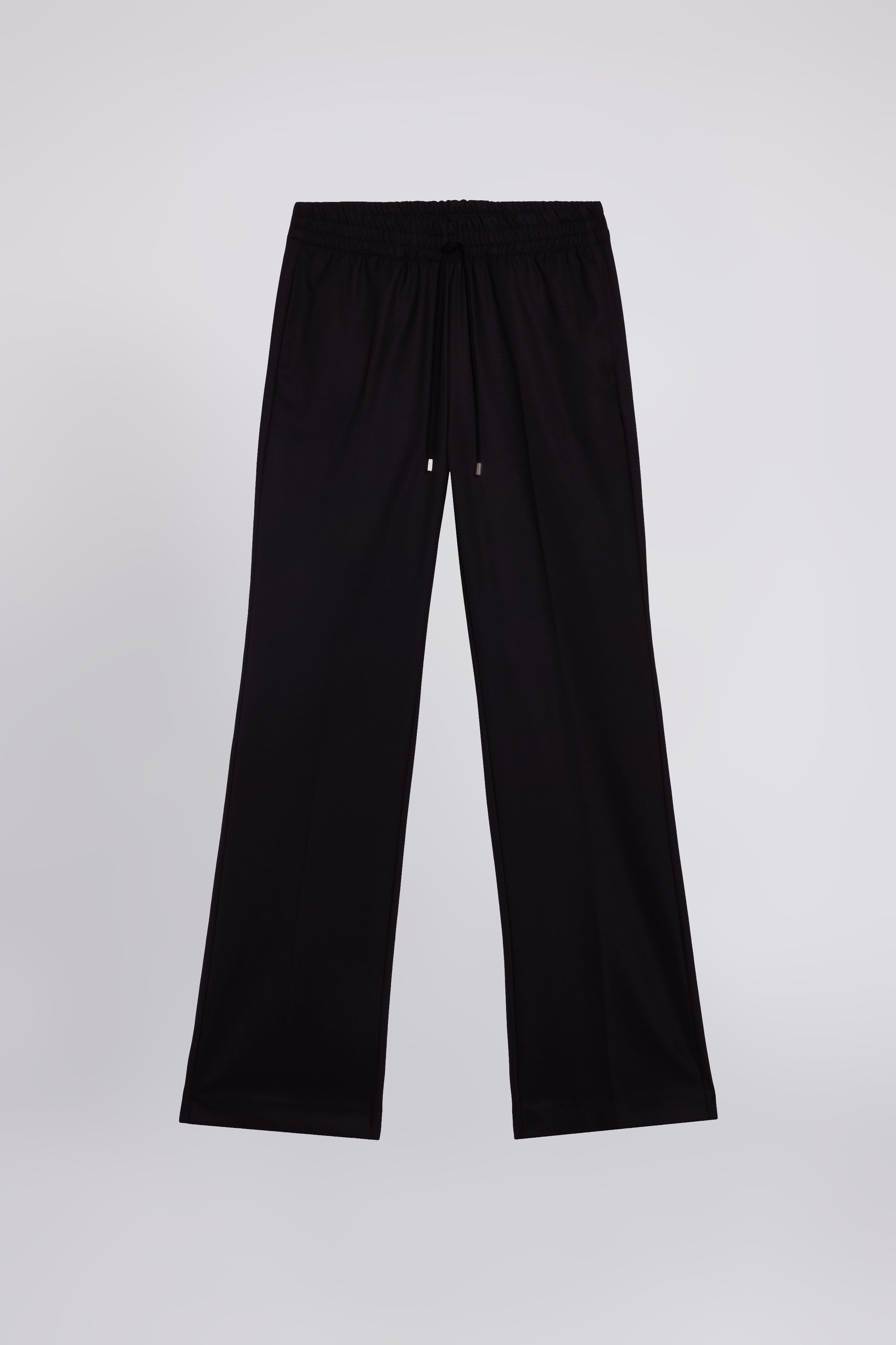 PANTALON EN FLANELLE AVEC TAILLE ÉLASTIQUE ET COULISSE