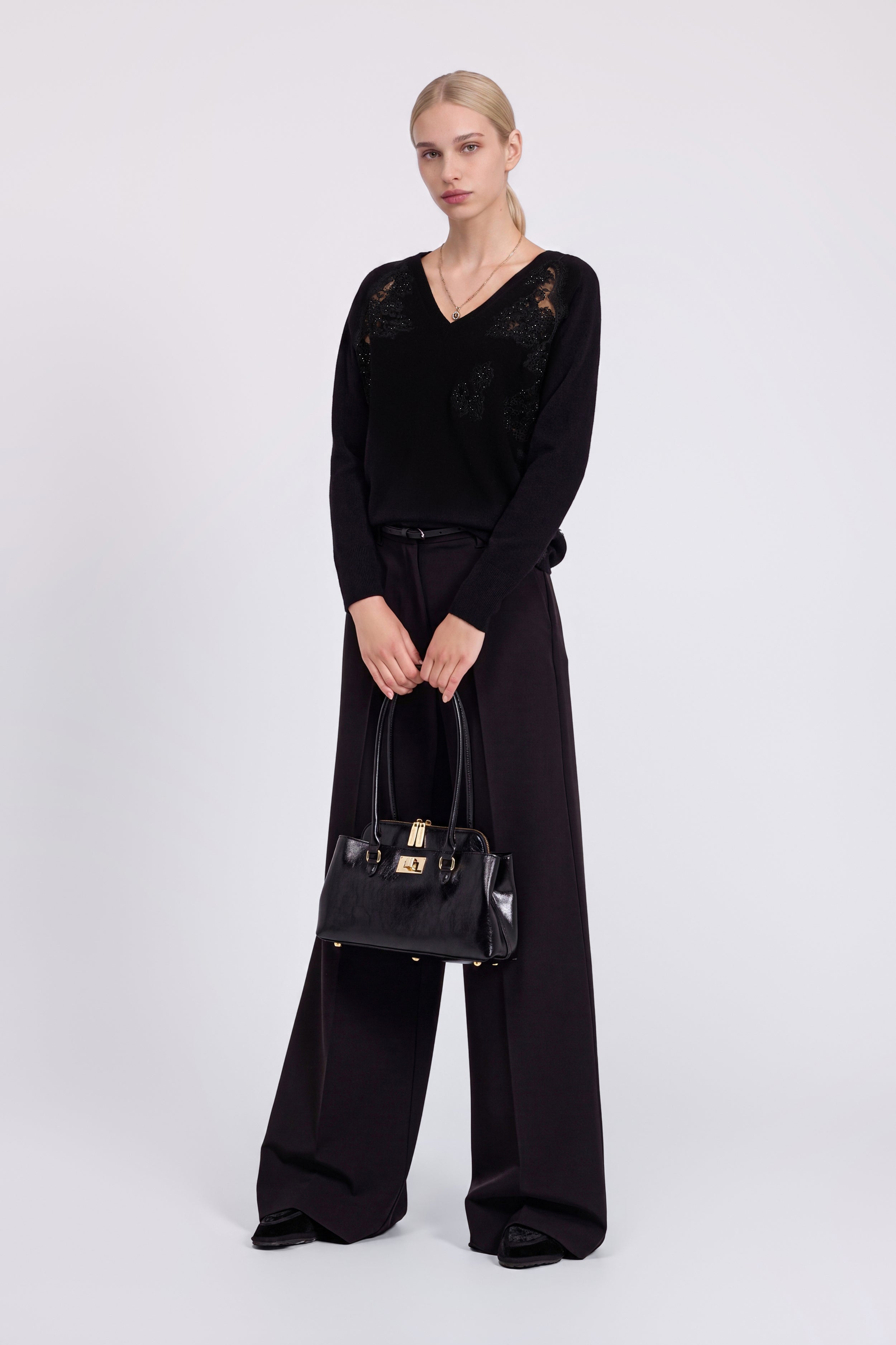 SAC À MAIN EFFET CUIR MARTELĖ