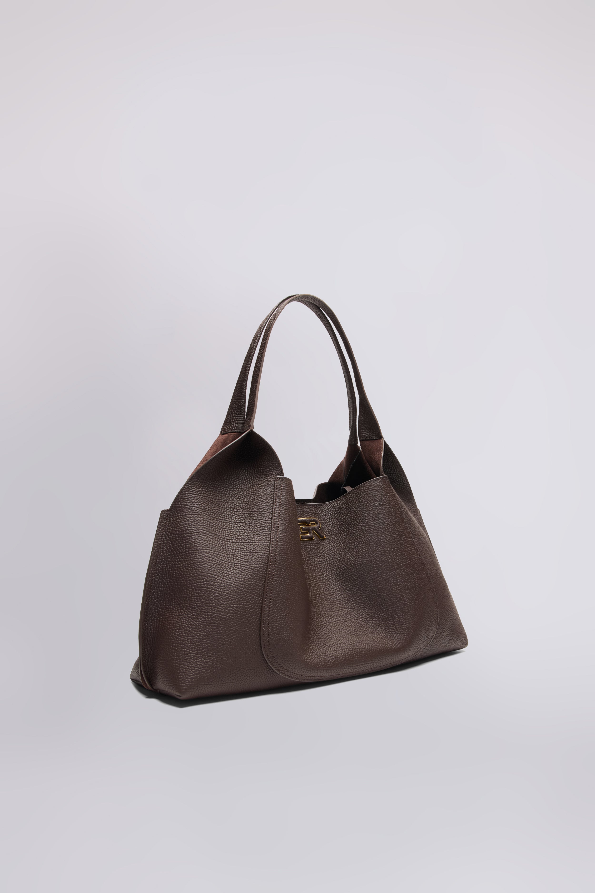 CANDY HOBO GRANDE IN PELLE MARTELLATA CON POUCH