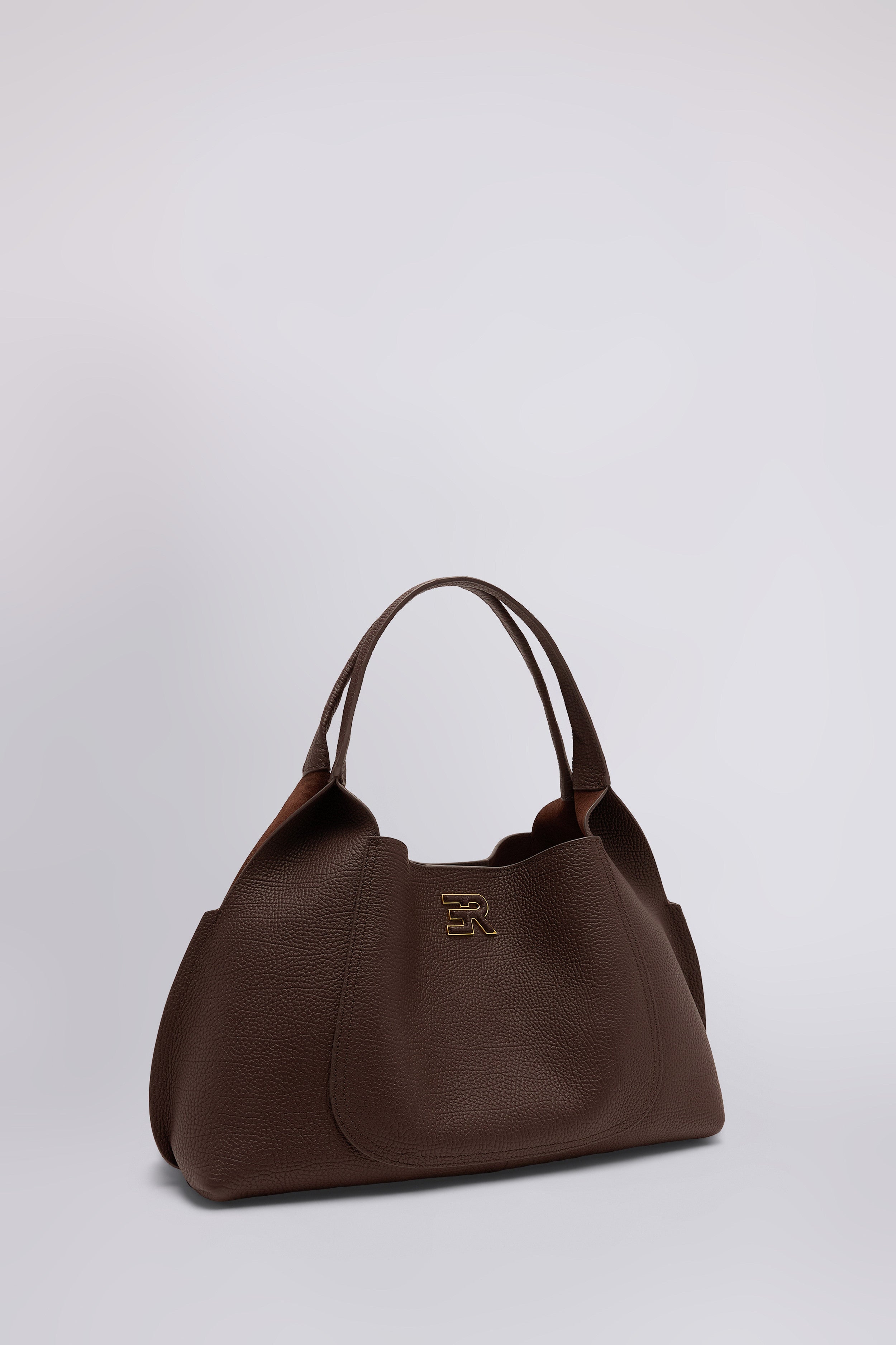 CANDY HOBO MEDIA IN PELLE MARTELLATA CON POUCH