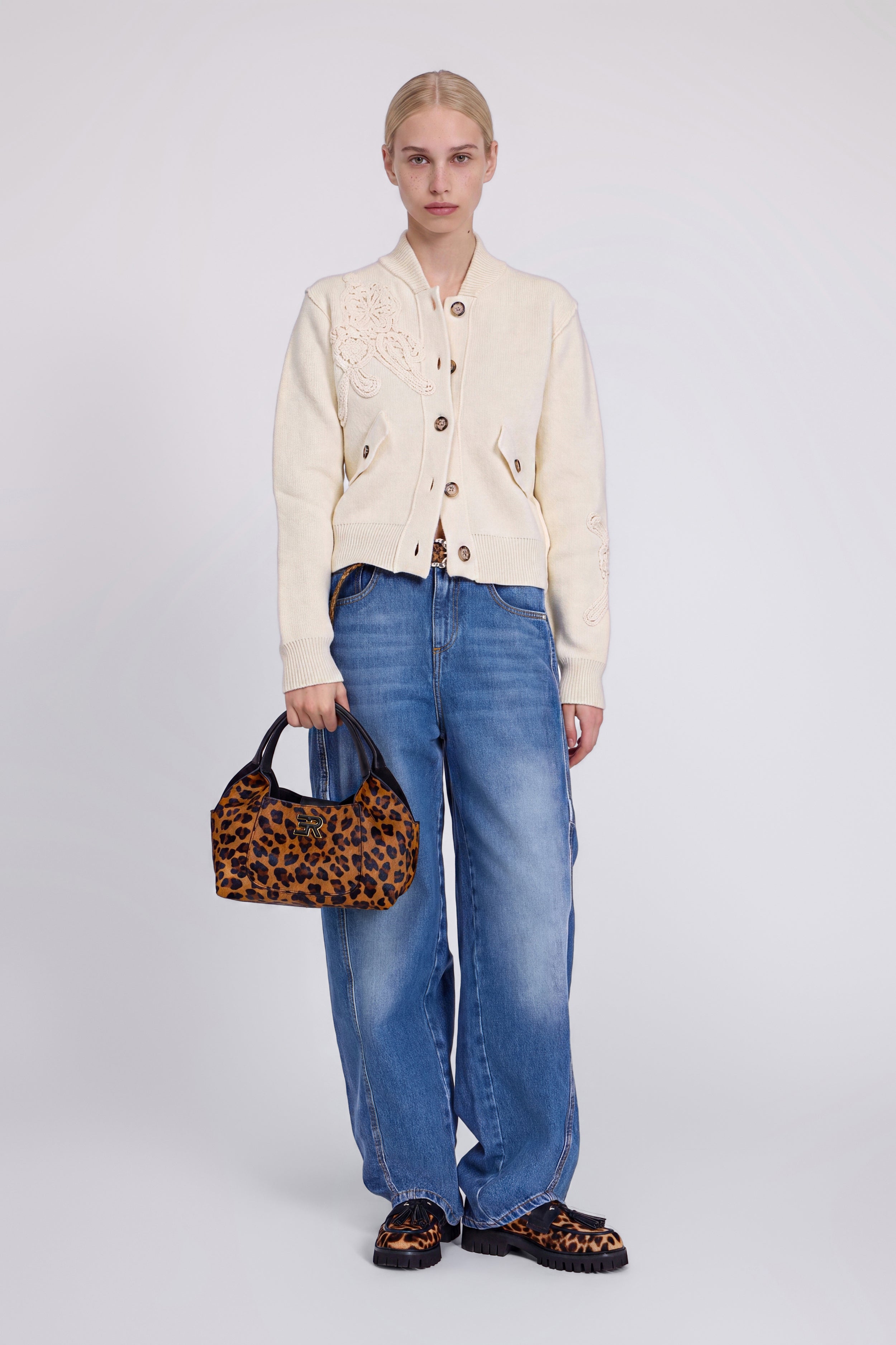 SAC HOBO PETIT EN CAVALLINO IMPRIMĖ LĖOPARD