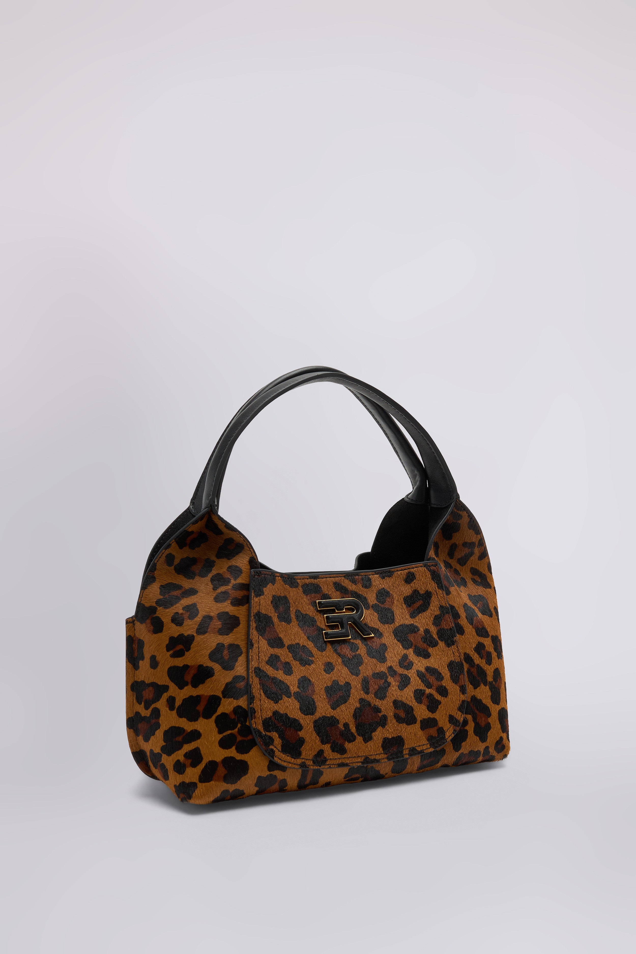SAC HOBO PETIT EN CAVALLINO IMPRIMĖ LĖOPARD