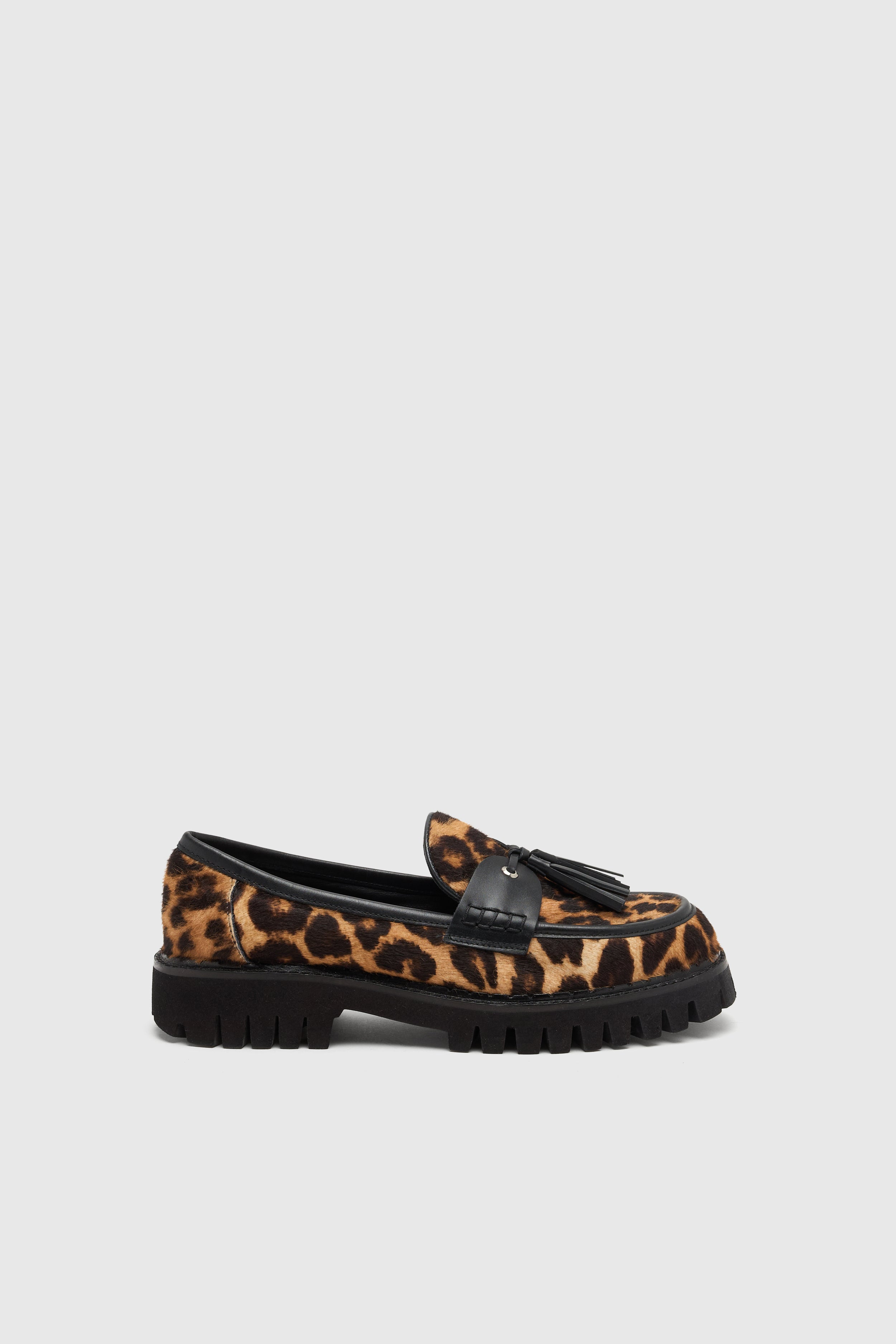 MOCASSIN PLATEFORM IMPRIMÉ LEOPARD