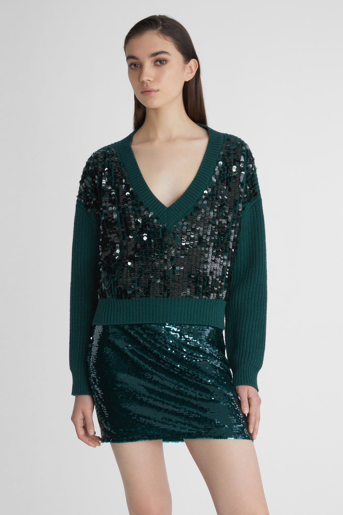 Sequinned sweater