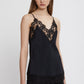 GEORGETTE SLIP TOP WITH LACE