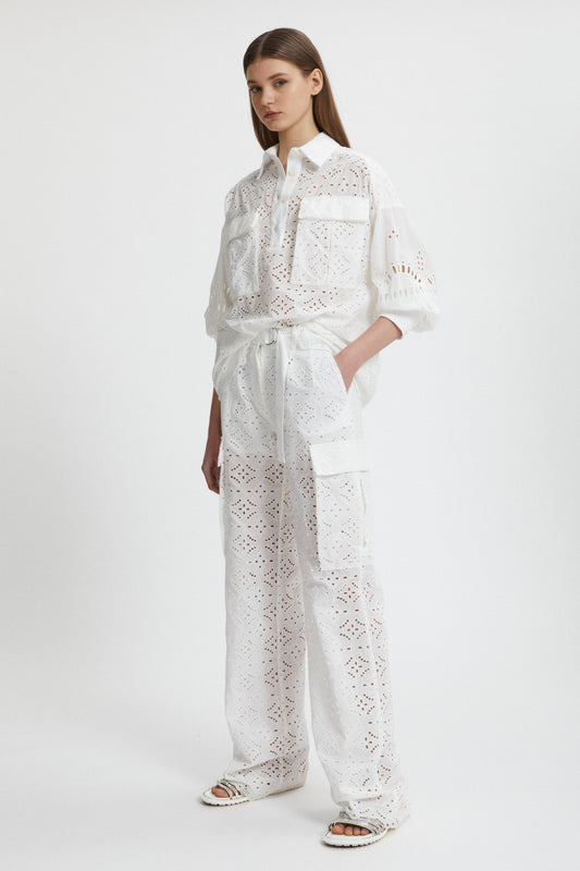 PANTALONE CARGO IN SAN GALLO