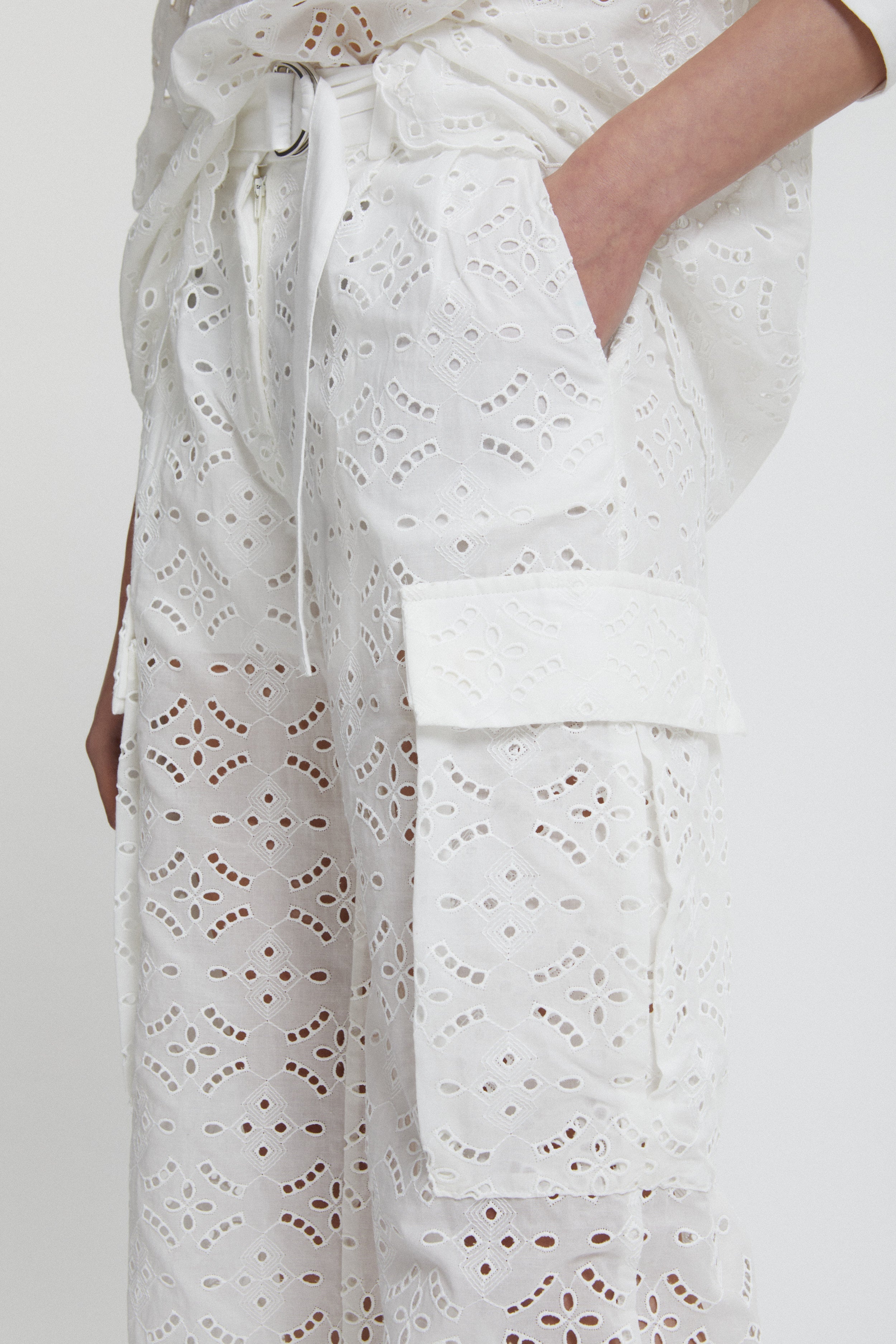 PANTALONE CARGO IN SAN GALLO