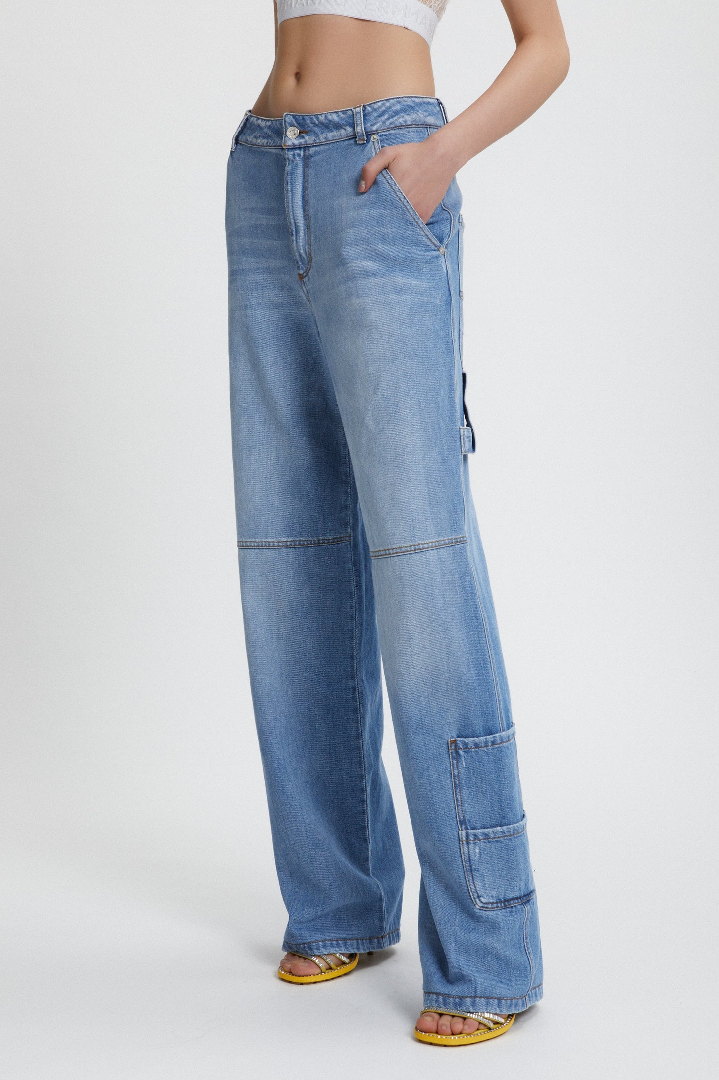 WORKER JEANS LIGHT WASH