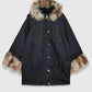 Hooded Parka With Fur Details