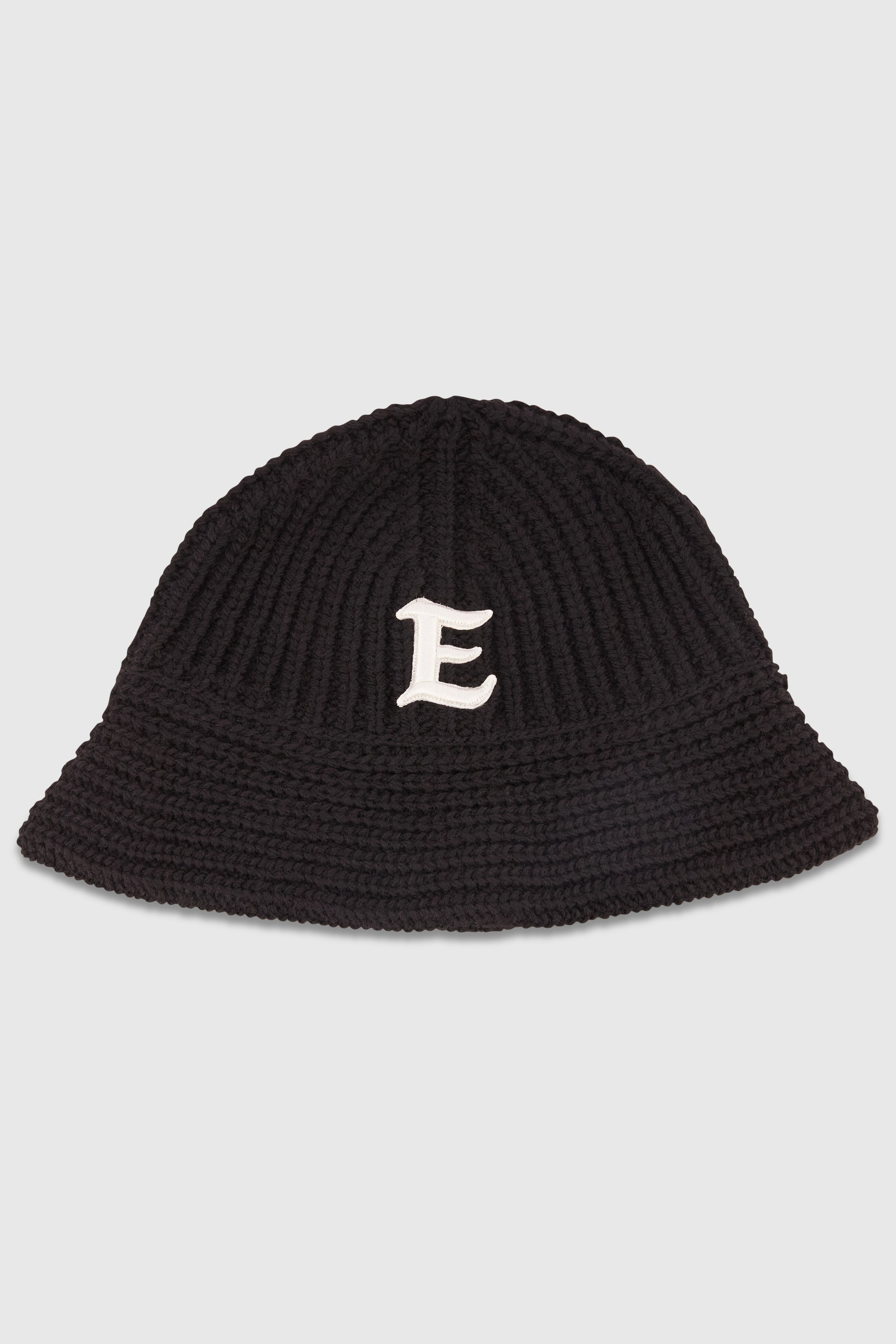Bucket Knitted Hat With Logo