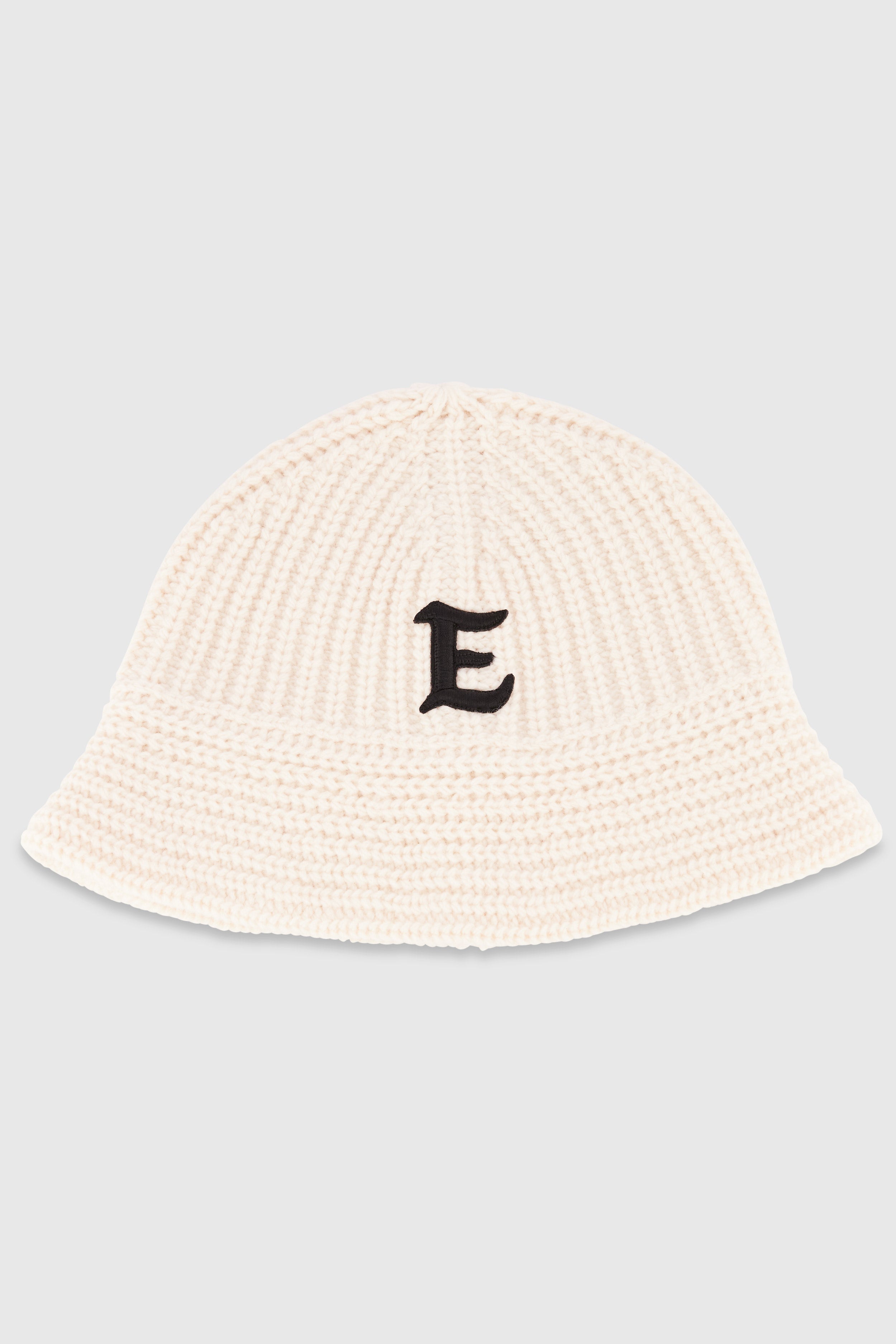 Bucket Knitted Hat With Logo