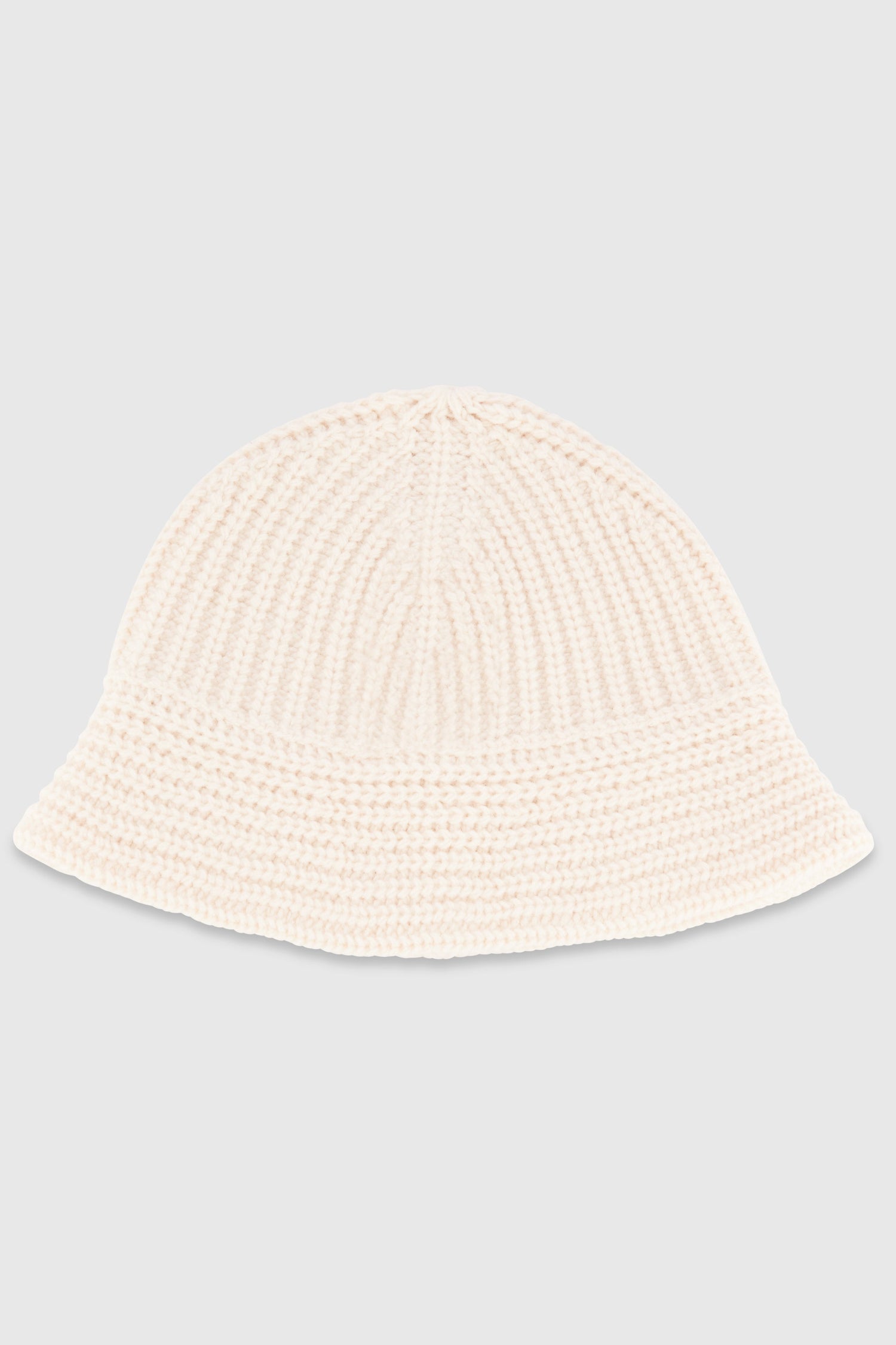 Bucket Knitted Hat With Logo