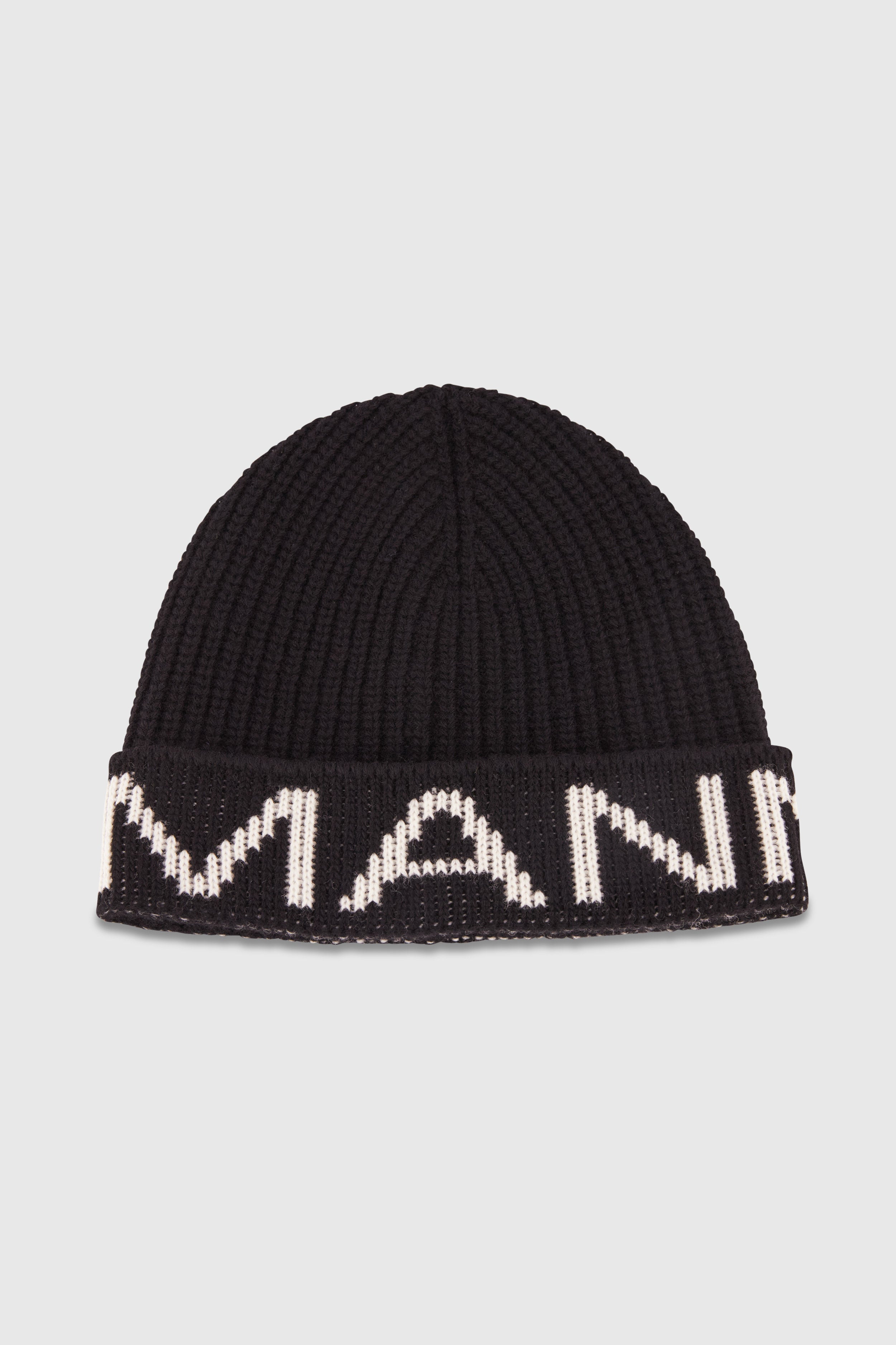Knitted Cap With Logo