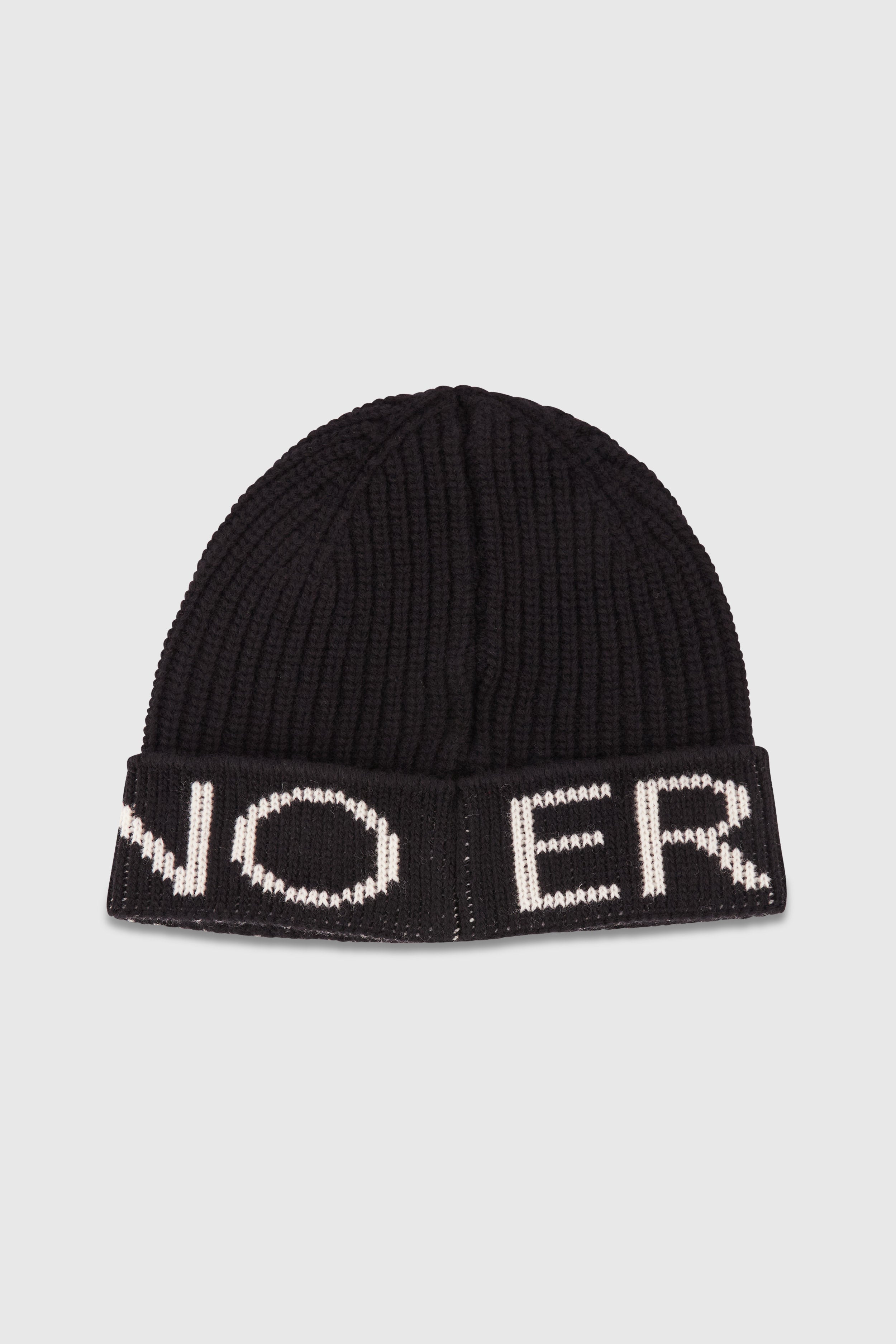 Knitted Cap With Logo