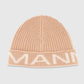 Knitted Cap With Logo